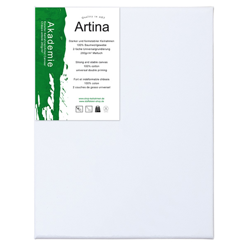 Leinwand auf Keilrahmen von Artina - alle Größen S bis XXL - Leinwände zum Malen - Bild 53 von 60